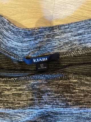 Falda gris y blanca Talla XS