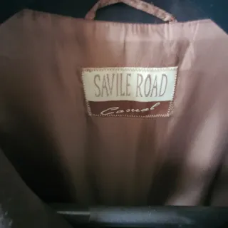 Abrigo Savile Road en azul marino