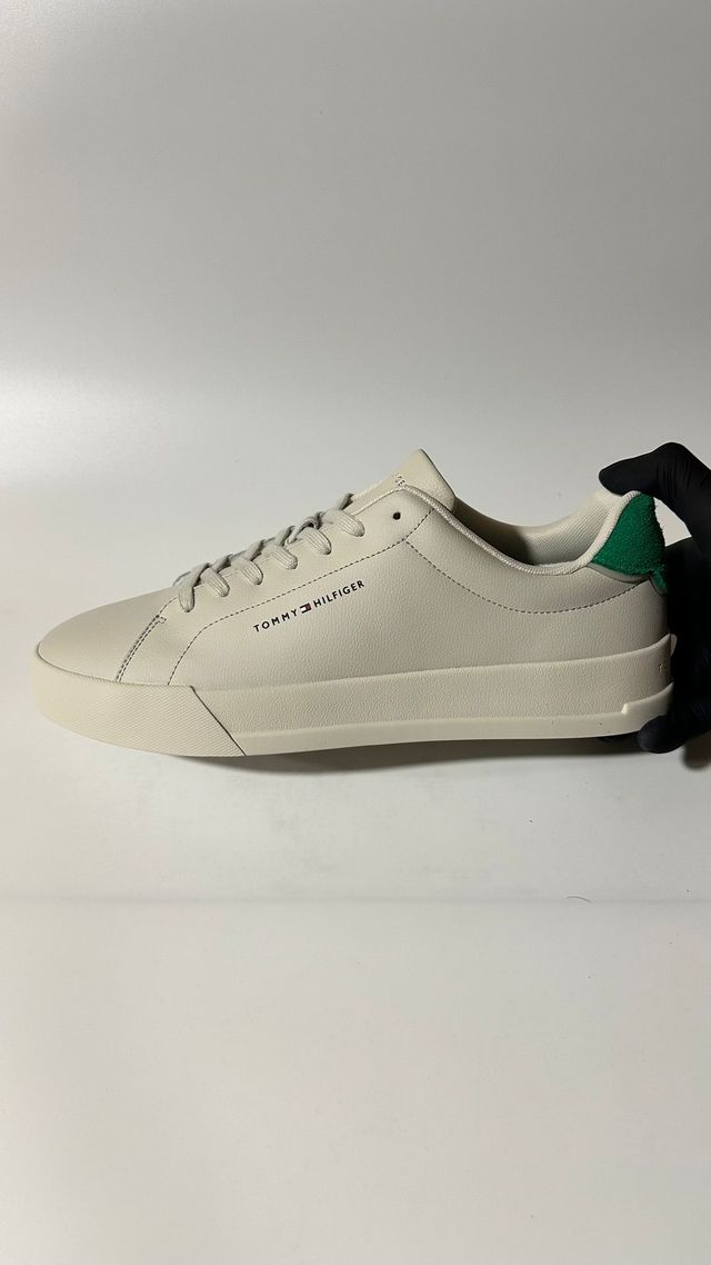 Tommy Hilfiger Court Detail Cream - Size 45