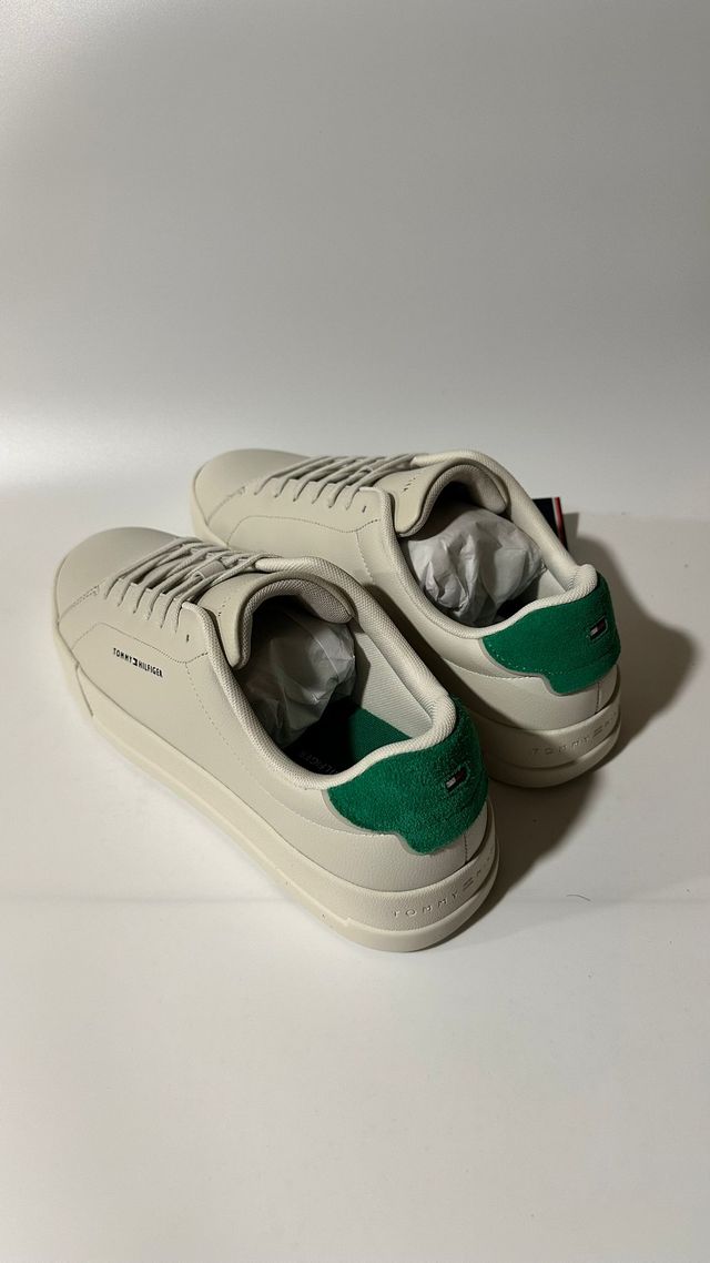 Tommy Hilfiger Court Detail Cream - Size 45