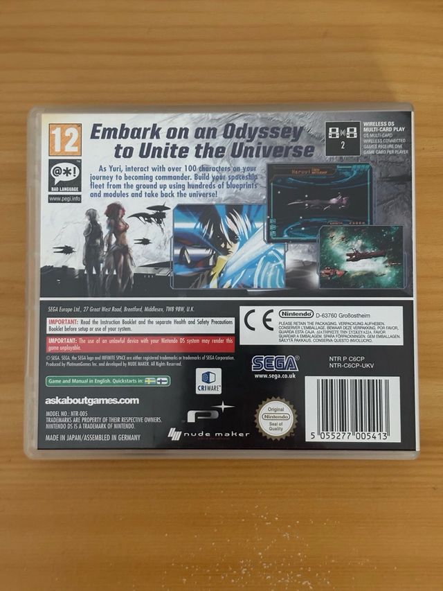 Infinite Space Nintendo DS RPG