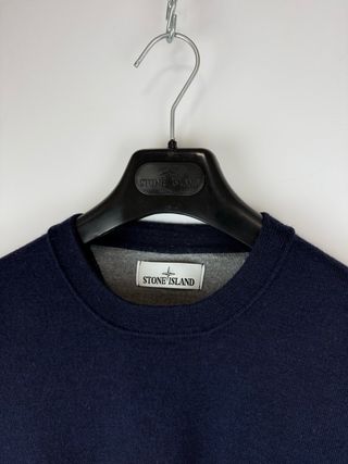 Blue Stone Island sweater