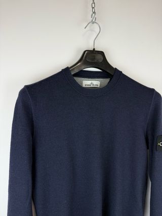 Blue Stone Island sweater