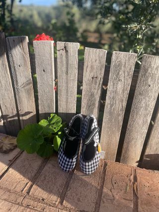 Zapatos cuadros vichy