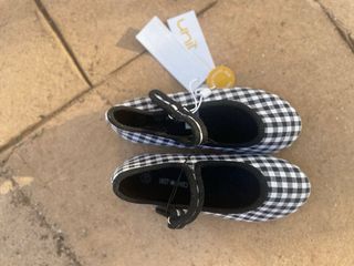 Zapatos cuadros vichy