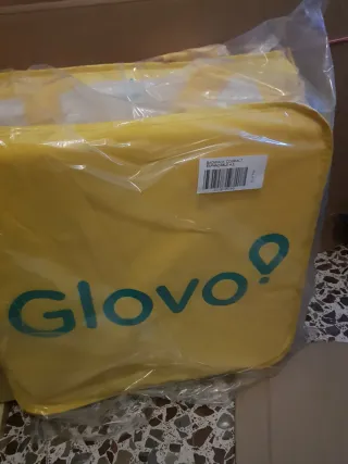Mochila Glovo Expandible Nueva
