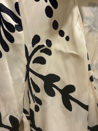 Vestido kimono Zara estampado floral