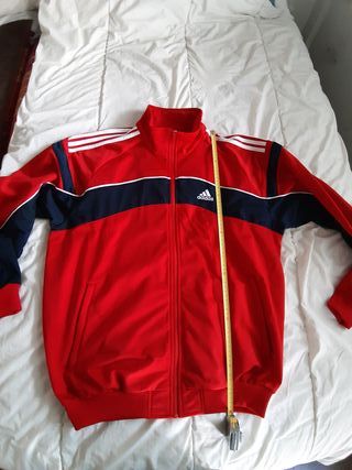 Chaqueta Adidas Vintage Roja Talla XL