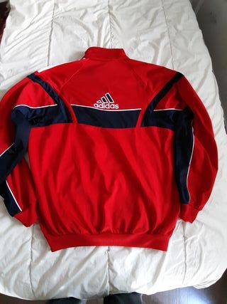 Chaqueta Adidas Vintage Roja Talla XL