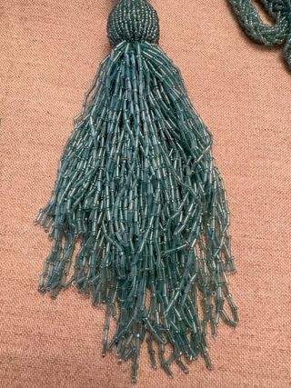 Alzapaños  Cortinas Abalorios