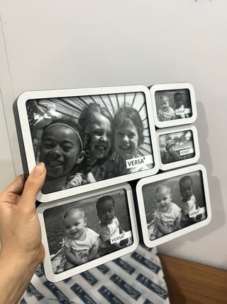 Porta retrato / moldura 5 fotos