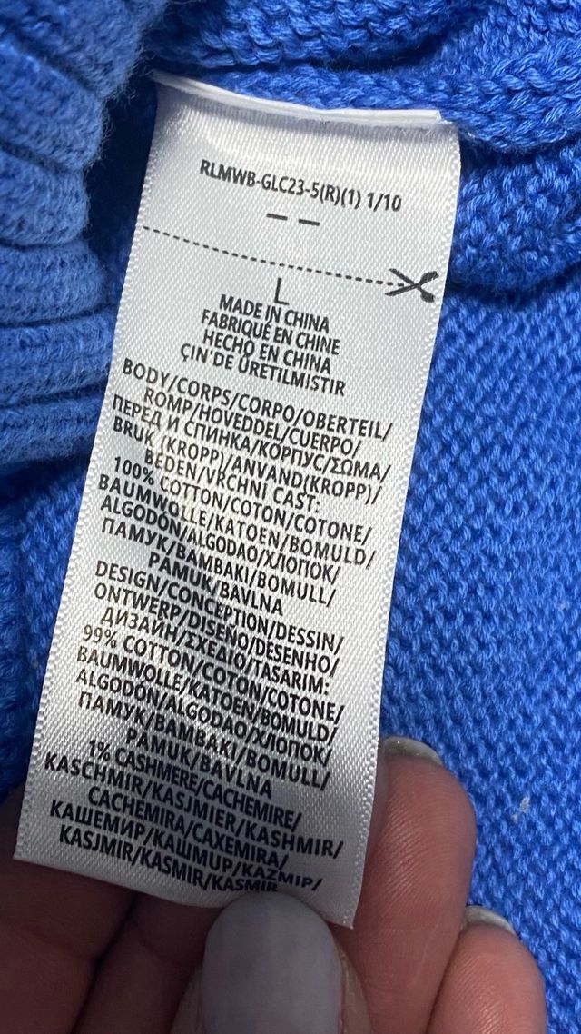 Jersey Polo Ralph Lauren bandera USA Talla L