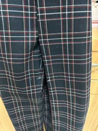 Peto de niña a cuadros