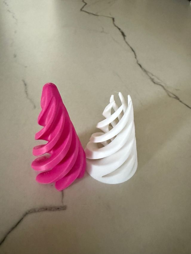 Juguete desestresante con diseño espiral