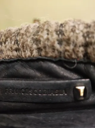 Bolso Francesco Biasia Negro y Marrón