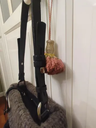 Bolso Francesco Biasia Negro y Marrón