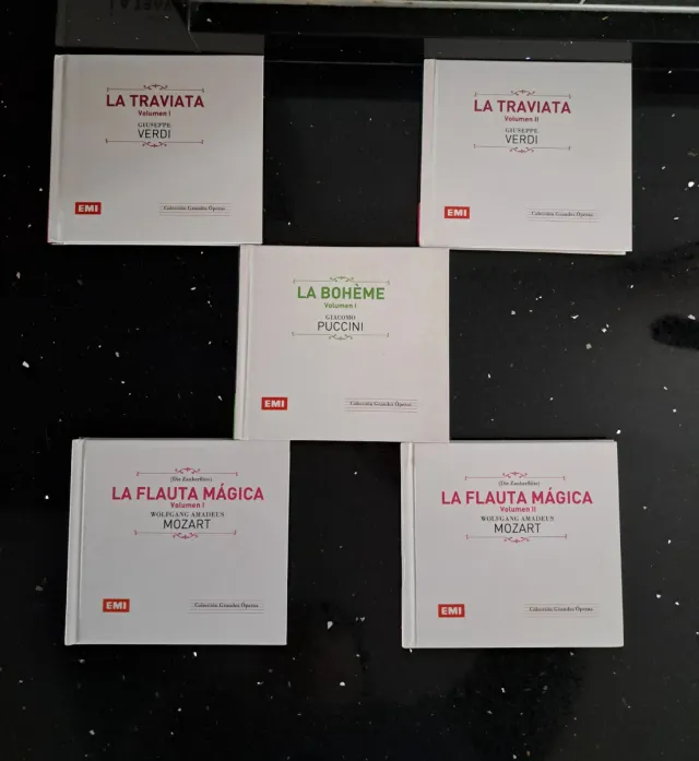 Ópera y Zarzuela Lote 12 CDs Por 3€ todo el lote