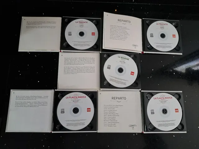 Ópera y Zarzuela Lote 12 CDs Por 3€ todo el lote