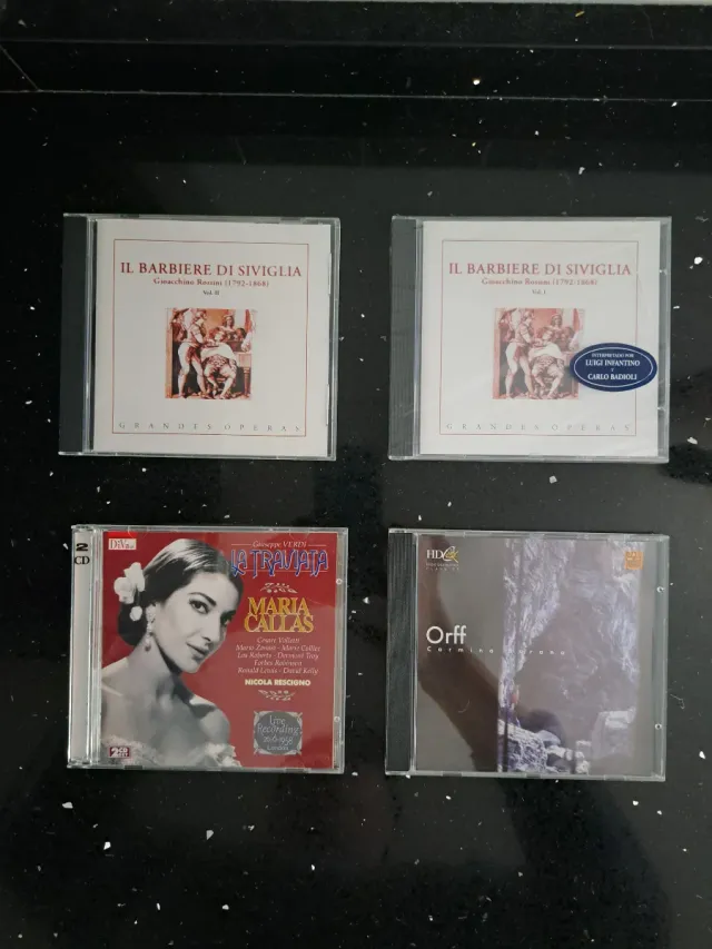 Ópera y Zarzuela Lote 12 CDs Por 3€ todo el lote