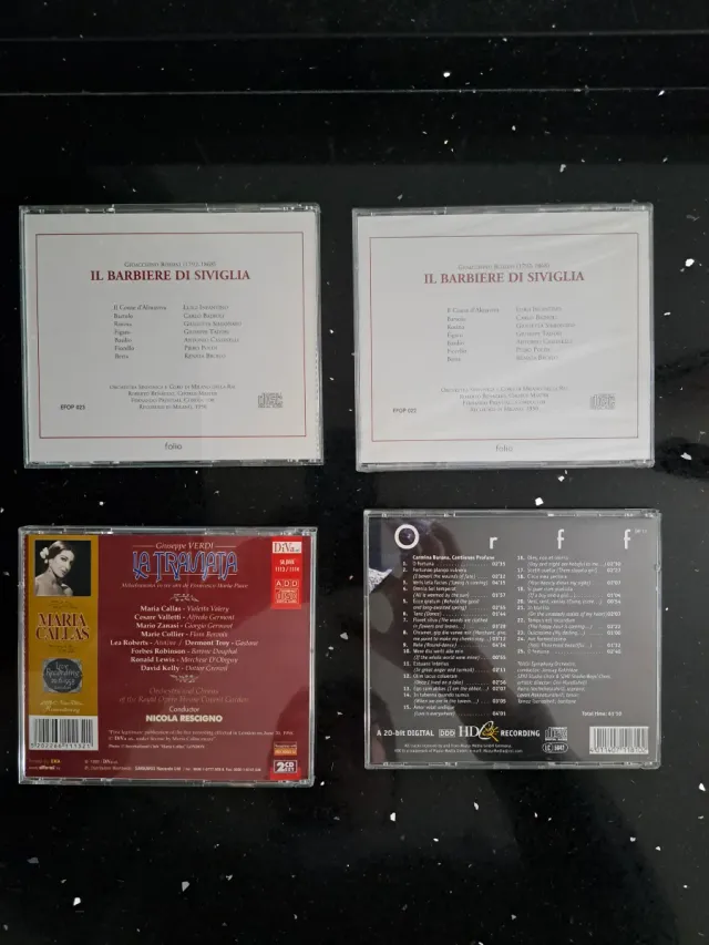 Ópera y Zarzuela Lote 12 CDs Por 3€ todo el lote