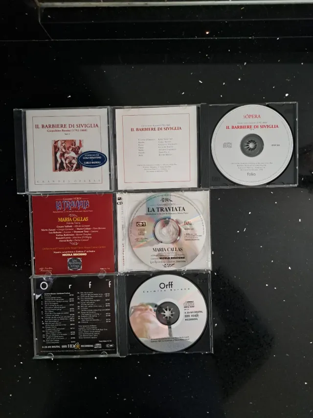 Ópera y Zarzuela Lote 12 CDs Por 3€ todo el lote