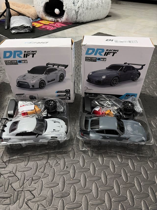 Auto RC Drift 1:24 4WD bianco