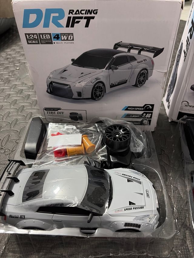 Auto RC Drift 1:24 4WD bianco