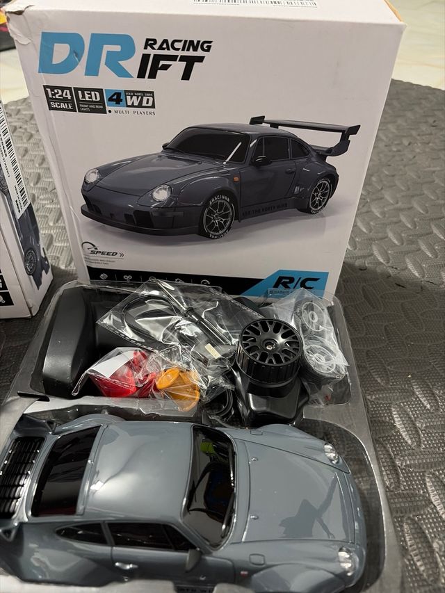 Auto RC Drift 1:24 4WD bianco