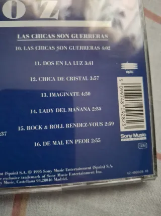 COZ 1978-1980 CD Rock Español 70s BARON ROJO