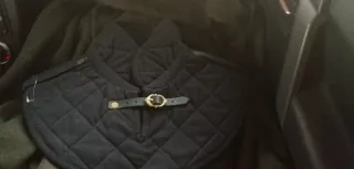 Gorgiera medievale imbottita nera