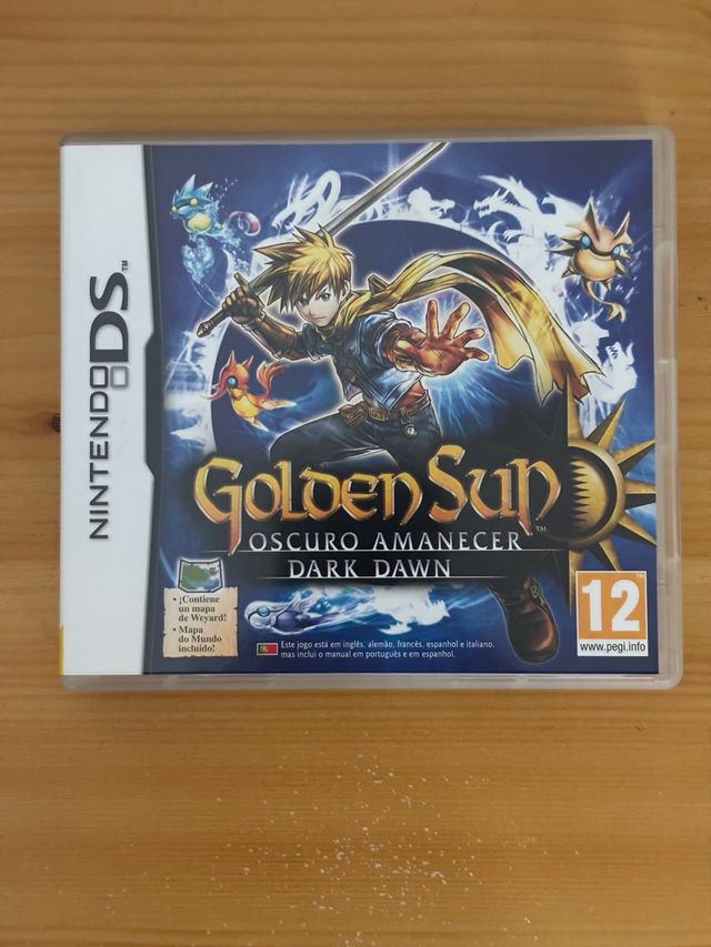 Golden Sun Oscuro Amanecer Nintendo DS