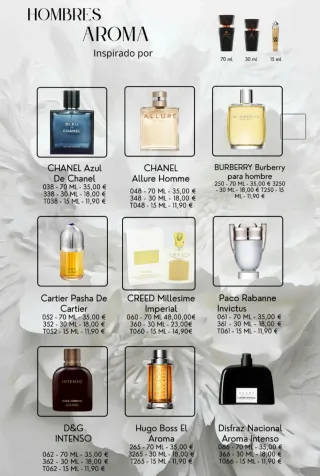 Perfume Olfazeta Negro y Blanco