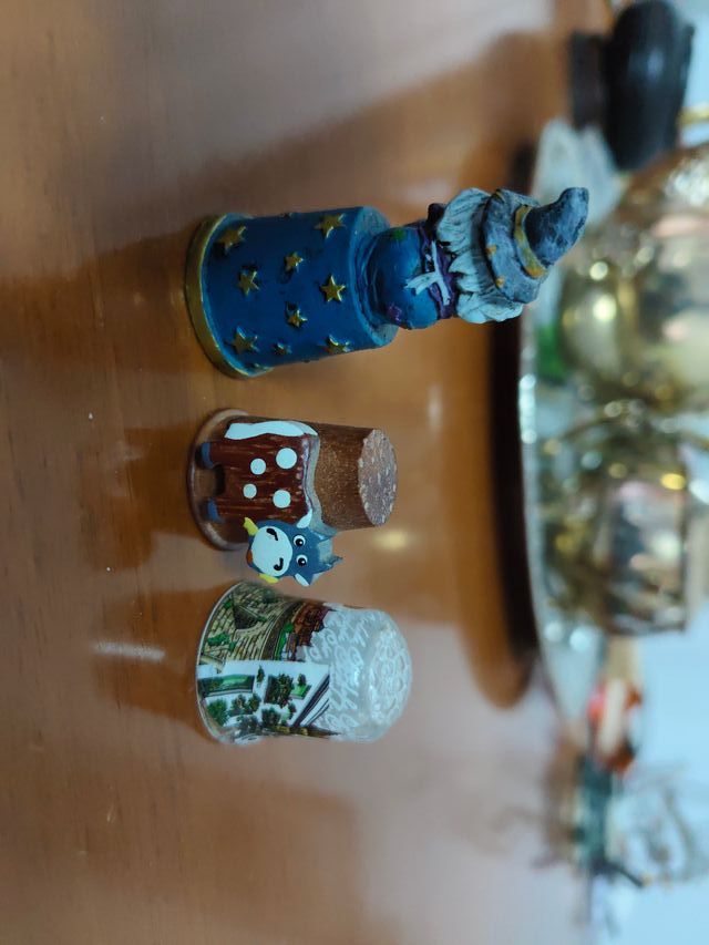 Lote de dedales coleccionables