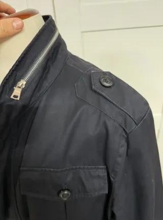 Cazadora Zara Negra Hombre