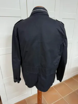 Cazadora Zara Negra Hombre