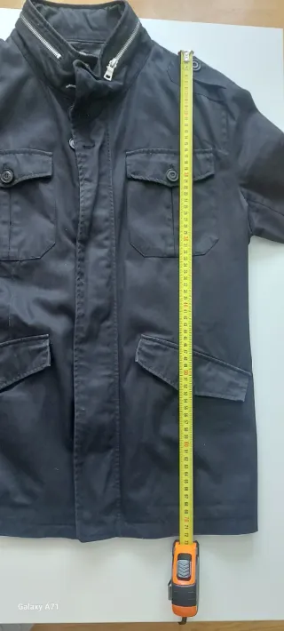 Cazadora Zara Negra Hombre