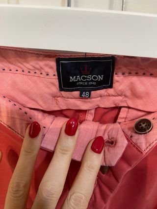 Pantalón Macson Rojo