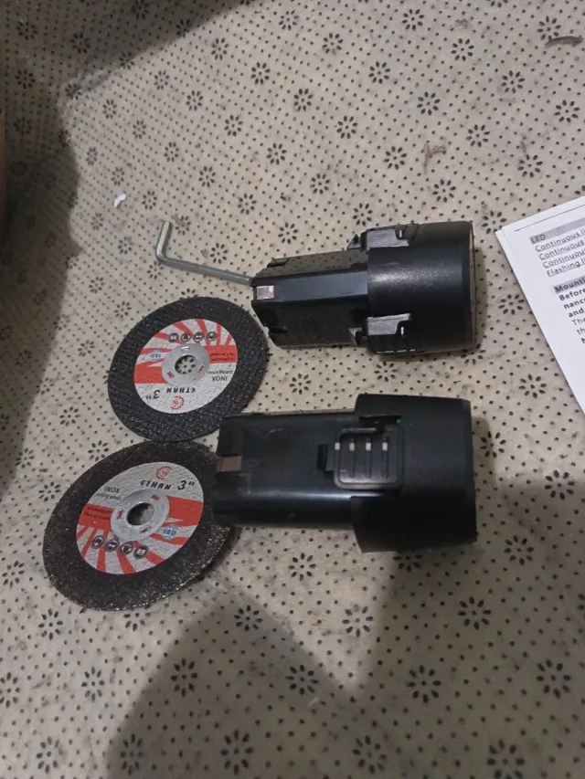 Mini amoladora angular 12V