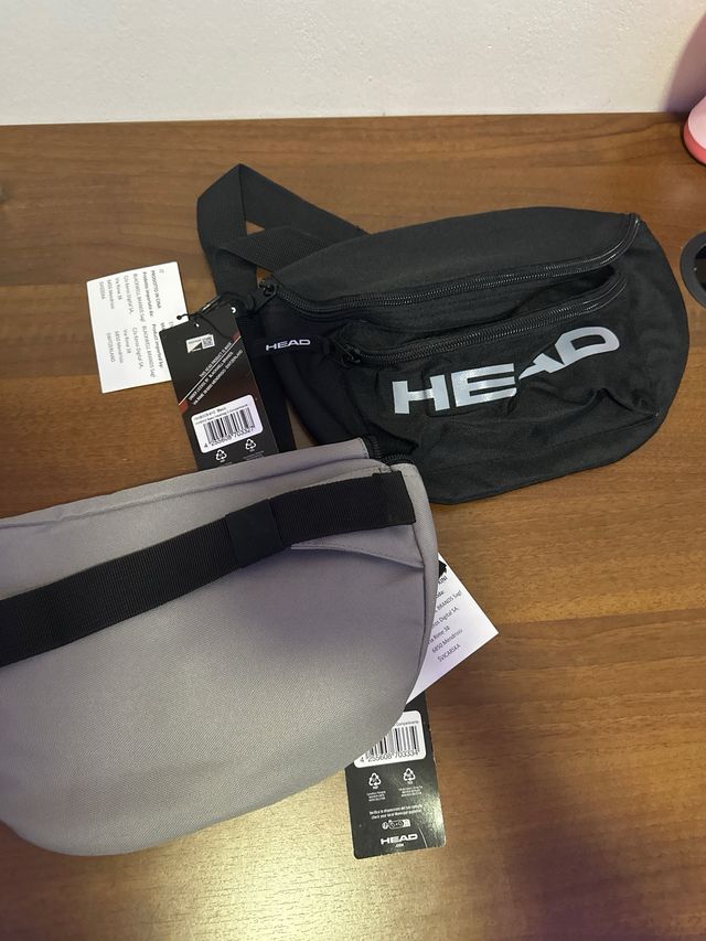 Marsupio HEAD nero e grigio