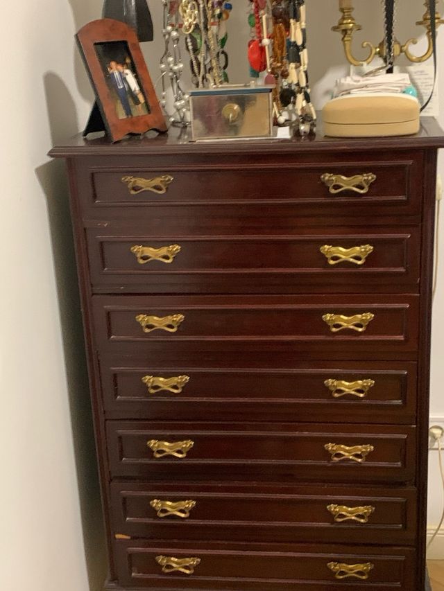 Cómoda Sifonier Vintage Madera y Metal