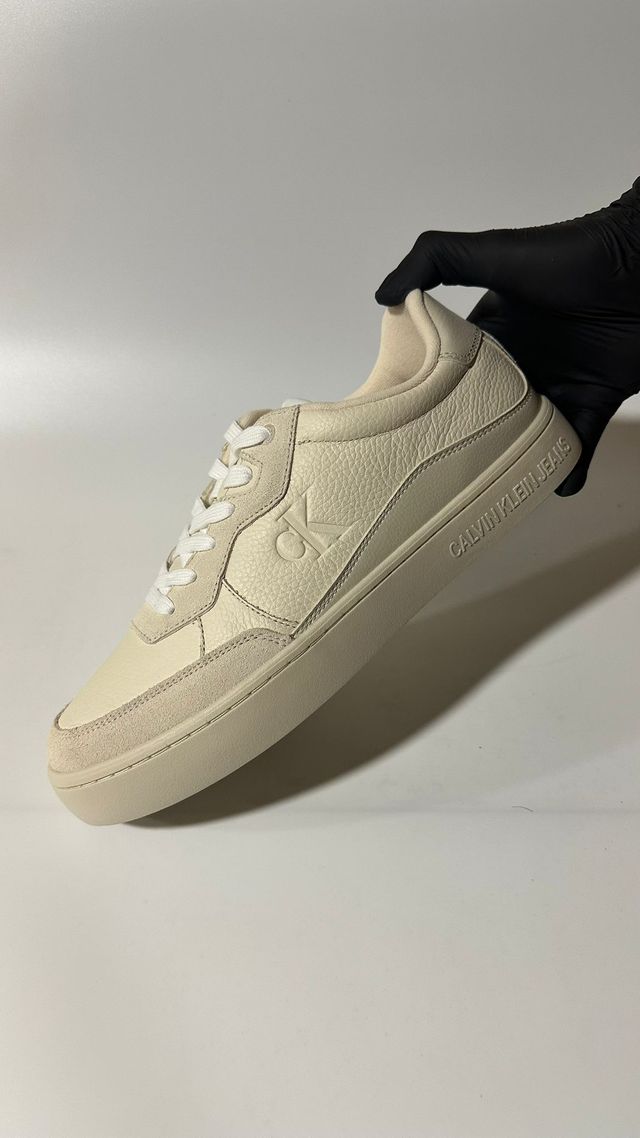 Calvin Klein Cupsole Beige - Size 44