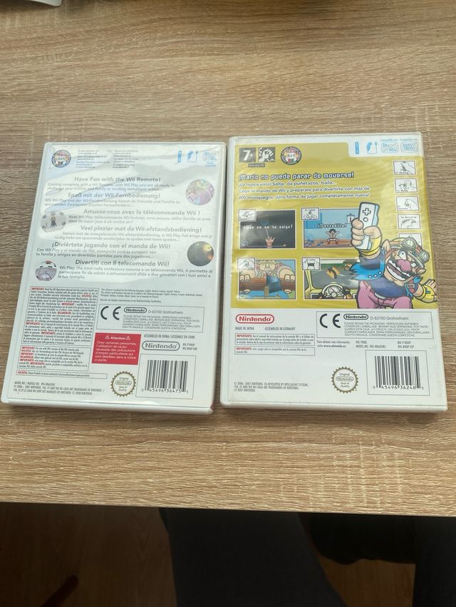 Juegos Wii: Wii Play y WarioWare Smooth Moves