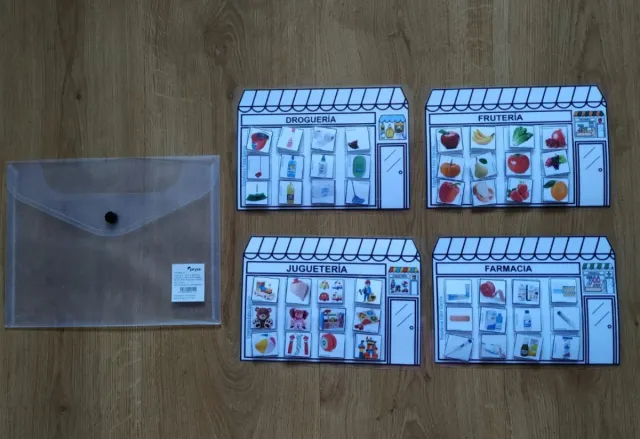 Juego Clasificación Campos Semánticos Tiendas