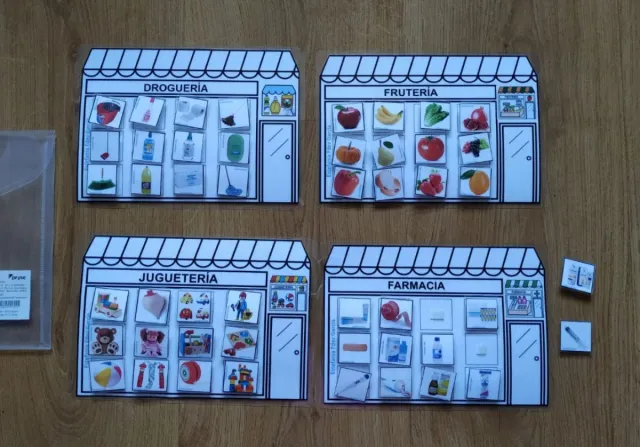 Juego Clasificación Campos Semánticos Tiendas