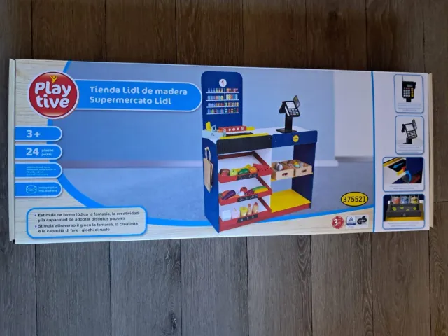 Supermercado madera Playtive 