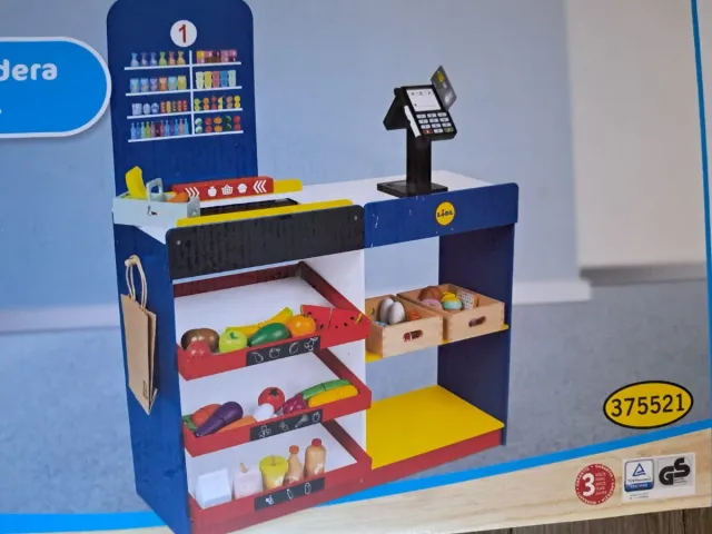 Supermercado madera Playtive 