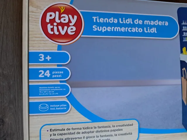 Supermercado madera Playtive 