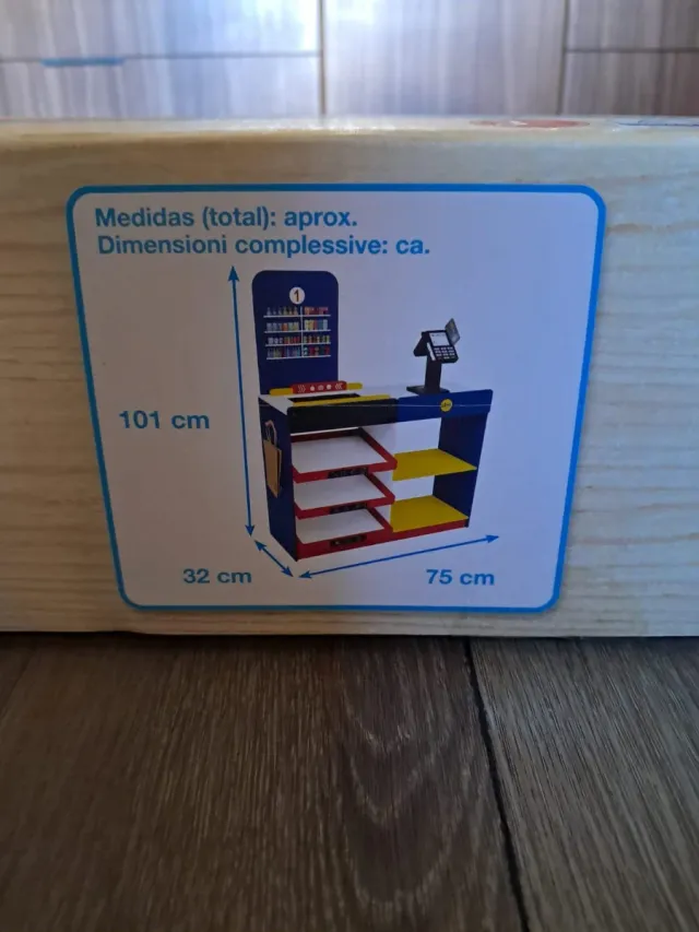 Supermercado madera Playtive 