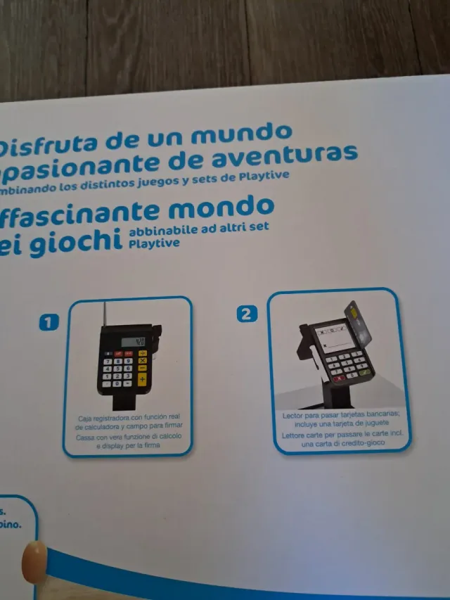 Supermercado madera Playtive 