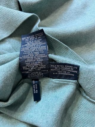 Jersey Polo Ralph Lauren Verde V-Neck